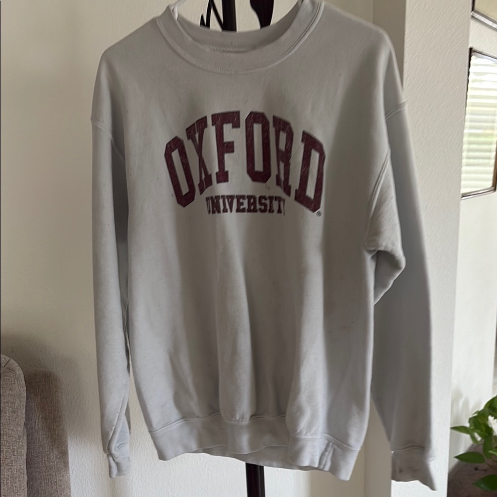 PacSun Oxford University Crew Neck Sweater